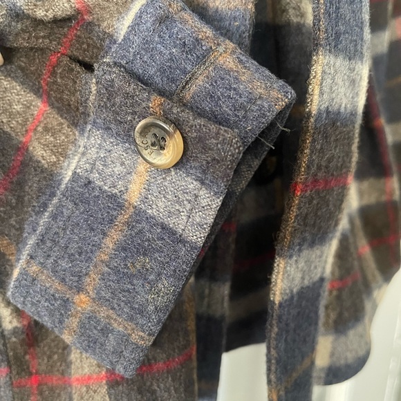 Escada Sport Wool Plaid Top - Picture 4 of 8